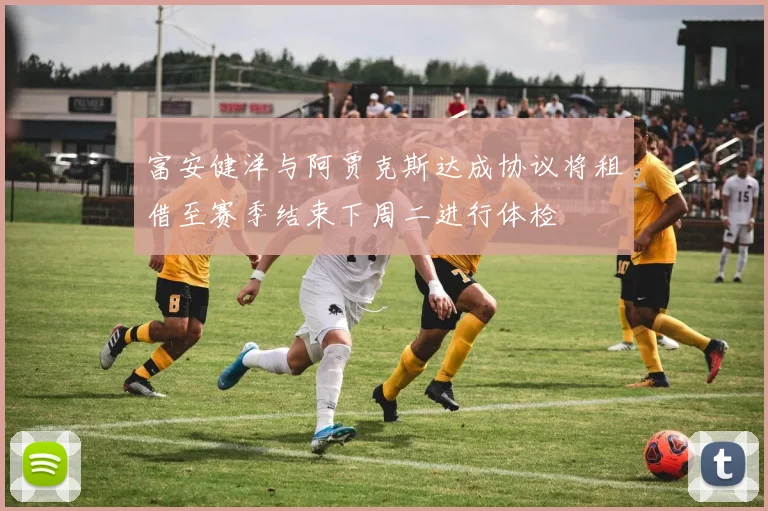 富安健洋与阿贾克斯达成协议将租借至赛季结束下周二进行体检